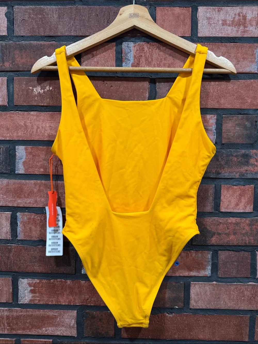 Bright Yellow One-Piece Swimsuit